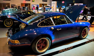 A Singer Porsche 911 brought to Auto Exotica by Pfaff Automotive.