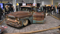 A Rusty Chevy Apache at Motorama '17