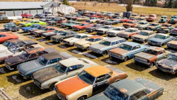 Got $1.45 million burning a hole in your pocket? Over 340 vintage vehicles, plus five acres of land a number of buildings could be yours!