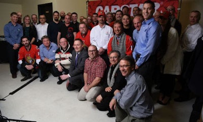 Industry stakeholders at CARSTAR's 3rd Annual Premier event. The event helped to raise funds for Cystic Fibrosis Canada.