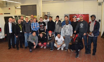 The graduating Level 3 class from Centennial College.