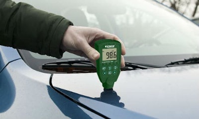 The new CG104 Coating Thickness Tester from Extech Instruments.