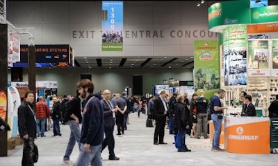 A view of the floor at the most recent Automechanika Chicago. Now combined with NACE, the 2017 show promises to be bigger and better than ever.