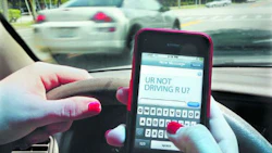 Distracted driving is a factor in 4 million collisions in North America every year, according to data from CAA.