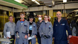 A few of the judges and competitors from the TDSB Skills Competition. Check out the gallery below for more photos!
