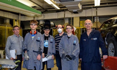 A few of the judges and competitors from the TDSB Skills Competition. Check out the gallery below for more photos!
