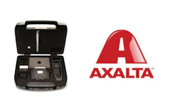 Axalta's Acquire Quantum EFX, the company's new spectrophotometer. The unit integrates with Axalta's Acquire Color System.