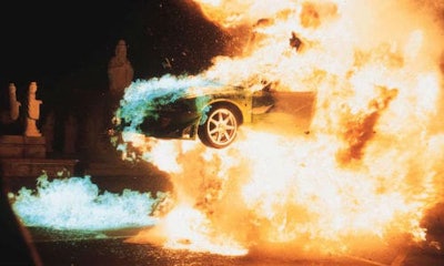 A still from the seventh installment in the Fast and the Furious franchise. To date, the productions have destroyed $702 million worth of vehicles.