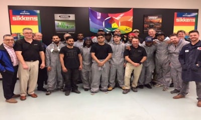 Tropicana training crew alongside industry newcomers.