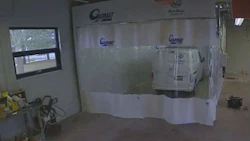 The completed prep station at CARSTAR Peterborough. You can see the whole process unfold in less than two minutes in the player below.