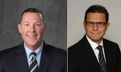 Tim O’Day, President and COO of the Boyd Group (left) and Brock Bulbuck, CEO.