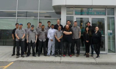 Last but certainly not least, the team from Concours' Royal Oak store. Three of the Concours' locations have achieved I-CAR Gold Class.
