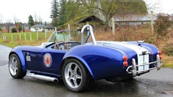 The 'Factory Five' 1965 Shelby Cobra to be auctioned for Wounded Warriors Canada at the Luxury & Supercar Weekend in Vancouver.