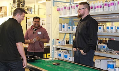 The Casino Night brought in waves of customers and allowed them to have a fun night while viewing what Canada Car Color has to offer.