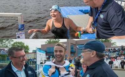 Tristan Fillion (Top) and Laurence Côté (bottom), the respective male and female first-place winners of last years Coupe Espoir.