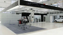 An example of a Symach FixLine install. The company will host a special information at NACE Automechnika 2017.