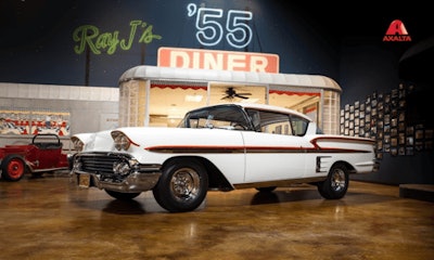 The ’58 Chevy Impala, a very popular vehicle from American Graffiti, will be appearing across the United States at various Car shows alongside Axalta Coating Systems.