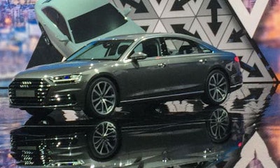 Audi officially launched the 2018 A8 at a special event in Barcelona, Spain. According to the company, it is the world’s first commercially available level 3 autonomous vehicle.