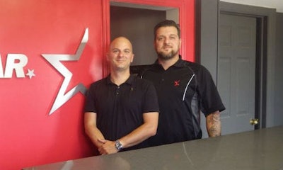 Paul and Joe Saputo, co-owners of CARSTAR Express Ancaster. The facility has recently re-opened after expanding and purchasing new equipment.