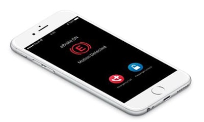 Pictured is the eBrake app running on a cellphone. The app is designed to block drivers from using their phones. Distracted driving is now considered by most to be a global epidemic. Globally, nearly 1.6 million people die and 50 million are injured each year from crashes due to distracted driving.