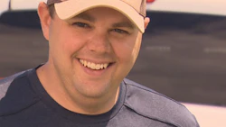 Pictured is Brent Dunphy. Dunphy, a 14-year veteran driver has experienced first-hand the consequences of not protecting tow truck drivers under this law.