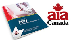 The 2017 Canadian Collision Repair Industry Yearbook from AIA Canada shows a small uptick in total shop numbers from 2015 to 2016.