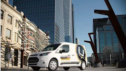 The UCC Mobile Estimate Service van carries a mini-estimating facility, and is stocked with a laptop with Bluetooth and wireless printer.