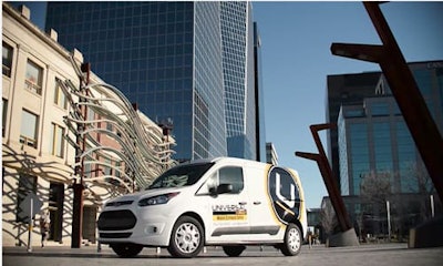 The UCC Mobile Estimate Service van carries a mini-estimating facility, and is stocked with a laptop with Bluetooth and wireless printer.
