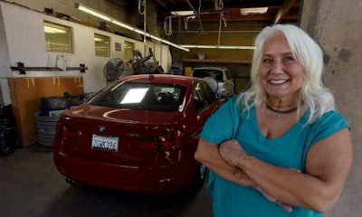 Laura Bertolli sold her shop, Bertolli’s Auto Body, and plans to join the marijuana industry.