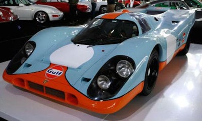 The most expensive Porsche ever sold went for $14 million at Pebble Beach. It was driven by Steve McQueen in the movie 'Le Mans.' It may have hit a record for Porsches, but it wasn't the most expensive car sold at Pebble Beach this year. That title goes to a 1956 Aston Martin DBR1 Roadster that sold for $22.55 million.