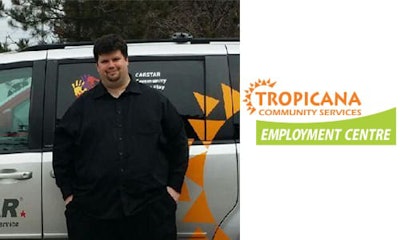 Pictured above is Marc Tremblay, Coordinator at Tropicana. Tremblay recently announced a new training program, “Tropicana Futures: Auto Body Collision and Damage Repairer.” The program is geared exclusively towards candidates who do not have a high school diploma or equivalent.