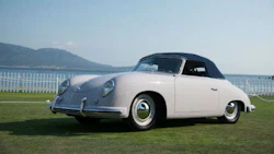 The 1952 Porsche 356 Reutter Cabriolet won Best in Class (Post War Open) at the 2017 Pebble Beach Concours d’Elegance.