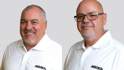 Claudio Di Sabato (left) has joined Mirka Canada in the role of National Accounts Manager. Sylvain Lamoureux (right) will serve as the company’s sales representative for the south shore of Montreal and the eastern townships (l’Estrie).