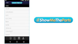 The newly updated ShowMeTheParts app allows users to find parts and check photos, specifications and other information while working.