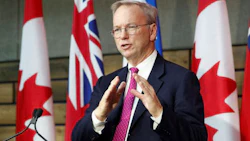 Eric Schmidt, Executive Chairman of Alphabet, was in Toronto recently to announce the new Google Sidewalk project.