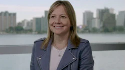 Mary Barra, CEO of GM, published a post on LinkedIn this week, promoting a new three-pronged GM policy of, 'Zero Crashes. Zero Emissions. Zero Congestion.'