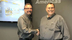 Tim Morgan, COO of Spanesi Americas, and Karl Kirschenman, the company's newly appointed Director of Communications and Technology.