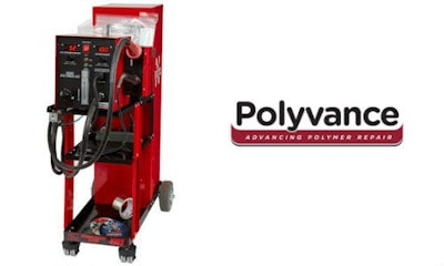 Polyvance has updated its line of nitrogen plastic welders. The 6080-CG, shown here, is still the company's top-line model, but it now comes with additional features and a lower retail price.