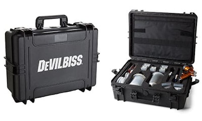DeVilbiss Automotive Refinishing recently introduced a new TEKNA Premium Three-Gun Kit.