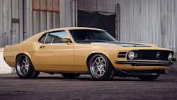 SpeedKore Performance in Grafton, Wisconsin, received a Best of Show award from Ford for its superb 1970 Boss 302 Mustang SpeedKore Performance, built for Robert Downey Jr.