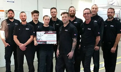The CCIAP accreditation certifies that Carrossier ProColor Saint-Hyacinthe Centre has the skills, training and equipment required to accomplish safe repairs, in accordance with the standards established by the recommendations of the vehicle manufacturers, according to CCIAP.