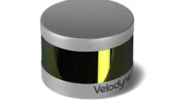 The VLP-16, a LIDAR product by Velodyne. The company recently halved the cost of this product.