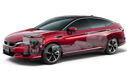 The 2018 Clarity Plug-In Hybrid and 2017 Clarity Electric debuted at the 2017 New York International Auto Show. (Provided by Honda)