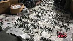 Counterfeit SATA spray guns were recently discovered in a successful copycat raid, leading to several arrests and seizure of the fake products.