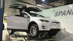 Tesla joins a growing list of OEM approvals on Spanesi equipment.