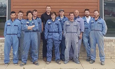 The repair team at CARSTAR Red Deer.