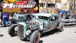 A 1930 Model A Ford hot rod.