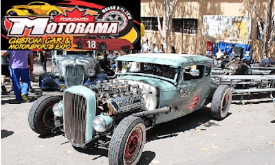 A 1930 Model A Ford hot rod.