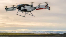 The Vahana, a self-piloted prototype air-taxi makes its first successful flight.