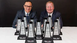 Cyril Dimitris, vice president of sales and marketing, Toyota Canada and Brad Rome, president of Canadian Black Book.